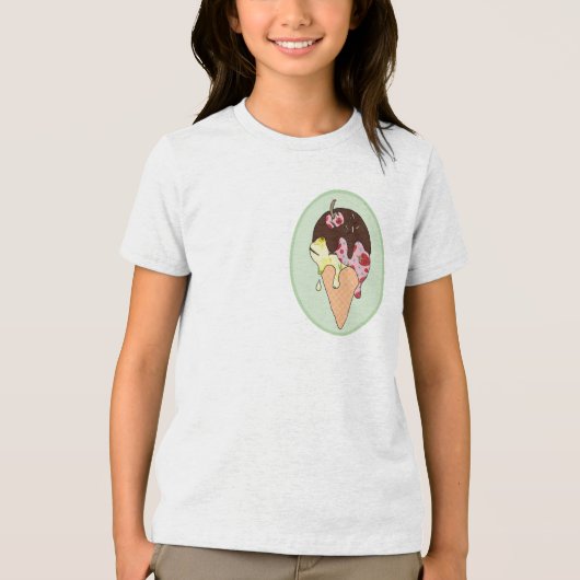 T-shirt En Tri-matière Glace (Recto)
