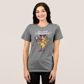 T-shirt En Tri-matière Glam Llama - Fabuleux de la tête au toit (Recto plein)