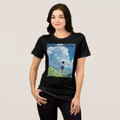 T-shirt En Tri-matière Glide Dreamscape Women’s Tee (Recto plein)
