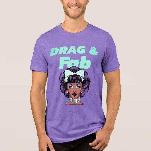 T-shirt En Tri-matière Glisser-Déposer (Recto)