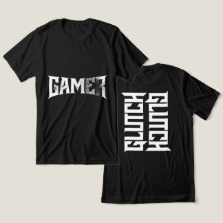 T-shirt En Tri-matière GLUTCH – Sharp Competitive Gaming Typography Shirt
