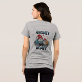 T-shirt En Tri-matière Gnomey gnome à la maison (Verso intégral)