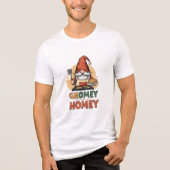 T-shirt En Tri-matière Gnomey Homey crêpes design (Recto)