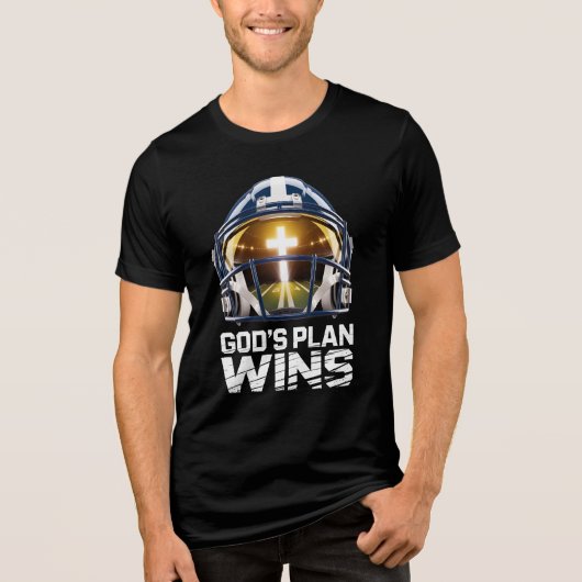 T-shirt En Tri-matière God’s Plan Football Helmet (Recto)