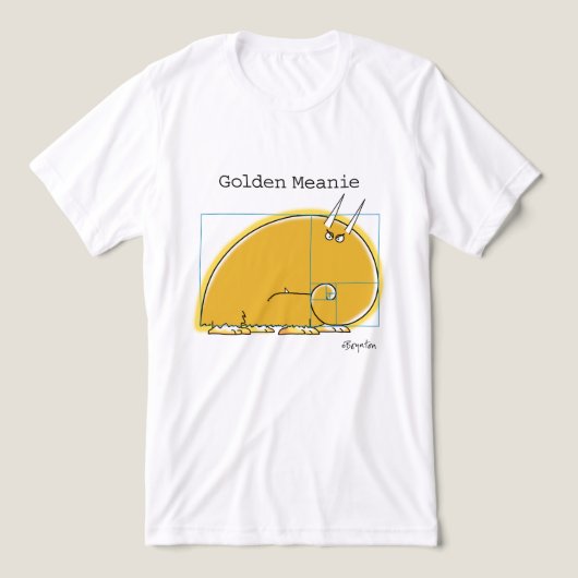T-shirt En Tri-matière GOLDEN MEANIE par Boynton (Design Recto)