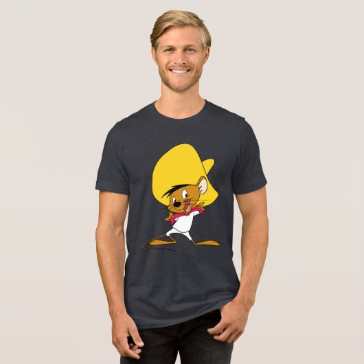 T-shirt En Tri-matière GONZALES™ À Cravate inclinée (Recto plein)