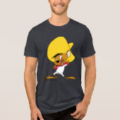 T-shirt En Tri-matière GONZALES™ À Cravate inclinée (Recto)