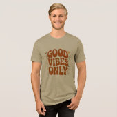 T-shirt En Tri-matière Good Vibes Only (Recto plein)