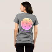 T-shirt En Tri-matière Good Vibes Pastels (Verso intégral)