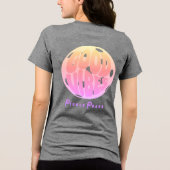 T-shirt En Tri-matière Good Vibes Pastels (Verso)