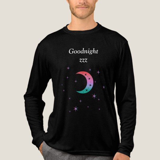 T-shirt En Tri-matière "goodnight", Sleep wear for every day (Recto)
