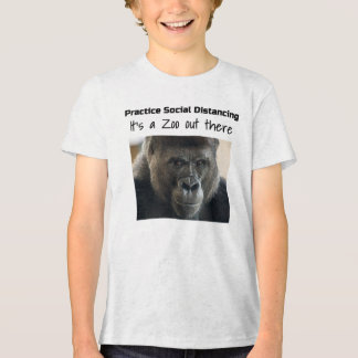 T-shirt En Tri-matière Gorilles dans le Midst Corona Riot by Funnycomb