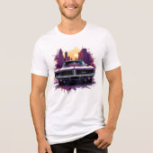 T-shirt En Tri-matière Graffiti Muscle Car (Recto)