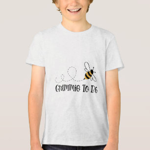T-shirt En Tri-matière Grammie Être Mignonne Famille D'Abeilles
