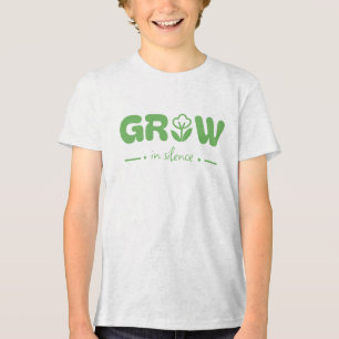 T-shirt En Tri-matière Grandir dans le silence