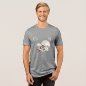 T-shirt En Tri-matière Graphique Moonlit Moth (Recto plein)
