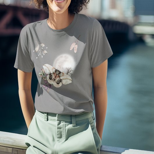 T-shirt En Tri-matière Graphique Moonlit Moth