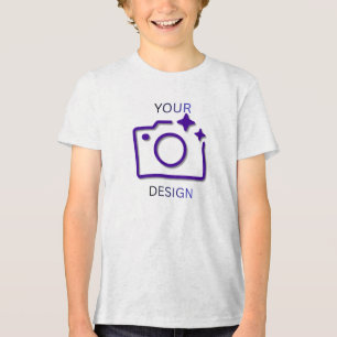 T-shirt En Tri-matière Graphique personnalisé Jeune Logo personnalisé Pho