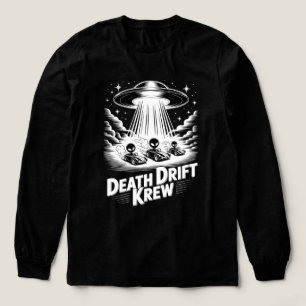 T-shirt En Tri-matière Graphique Rocker Crâne Cercle Noir Feu