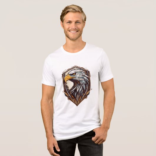 T-shirt En Tri-matière Gras Eagle Crest (Recto plein)