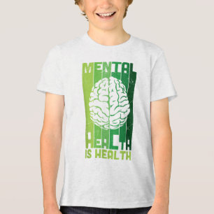 T-shirt En Tri-matière Green Ribbon Warrior &amp; Supporters - Mental Hea