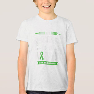 T-shirt En Tri-matière Green Ribbon Warrior & Supporters - Mental Hea