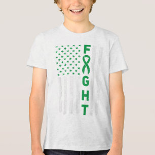 T-shirt En Tri-matière Green Ribbon Warrior & Supporters - Mental Hea