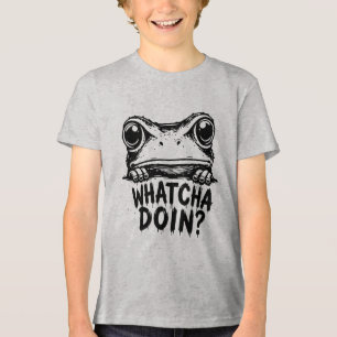 T-shirt En Tri-matière Grenouille à quoi tu fais