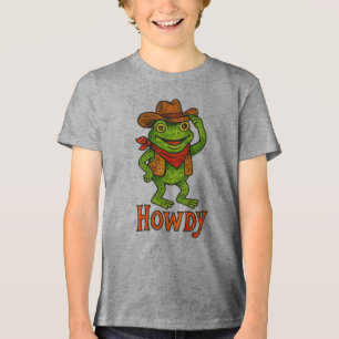 T-shirt En Tri-matière Grenouille Howdy