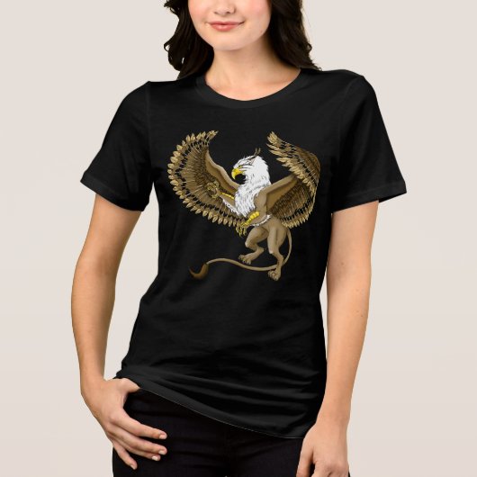 T-shirt En Tri-matière Griffin Imaginaire Griffin Mythologie (Recto)