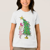 T-shirt En Tri-matière Grille | J'ai été Cindy-Lou qui bon (Recto)