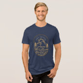 T-shirt En Tri-matière Grimper, Cast, Conquérir Randonnée à Poisson (Recto plein)