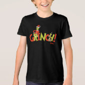 T-shirt En Tri-matière Grinch! Character Logo Graphic (Recto)