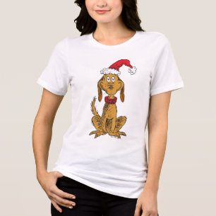 T-shirt En Tri-matière Grinch Classique Max - Chapeau de Père Noël
