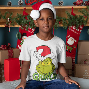 T-shirt En Tri-matière Grinch classique   Naughty ou Nice