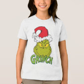 T-shirt En Tri-matière Grinch classique | Naughty ou Nice (Recto)