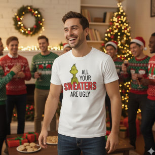 T-shirt En Tri-matière Grinch Tous Vos Pulls Sont Laids