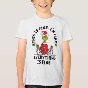 T-shirt En Tri-matière Grinch Tout va bien