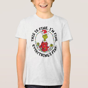T-shirt En Tri-matière Grinch Tout va bien