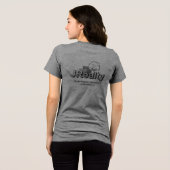 T-shirt En Tri-matière Gris (Verso intégral)