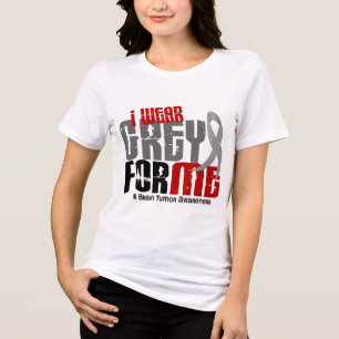 T-shirt En Tri-matière Gris d'usage de la tumeur cérébrale I pour MOI 6,2