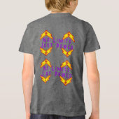 T-shirt En Tri-matière Gris Pas De Limites Énergétique Amusants Jeunesse (Verso)