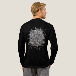 T-shirt En Tri-matière Gris Réverbérant