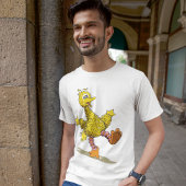 T-shirt En Tri-matière Gros oiseau d'art rétro