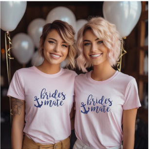 T-shirt En Tri-matière Groupe de fête de demoiselles d'honneur de demoise
