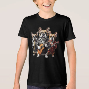 T-shirt En Tri-matière Groupe de musique Bouledogue français Französische