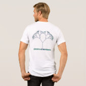 T-SHIRT EN TRI-MATIÈRE GROWTH_IS_RECURSIVE (Verso intégral)