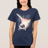 T-shirt En Tri-matière Grumpy Sawshark (Recto)