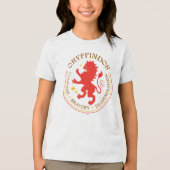 T-shirt En Tri-matière GRYFFINDOR™ Red Lion House Pride Badge (Recto)