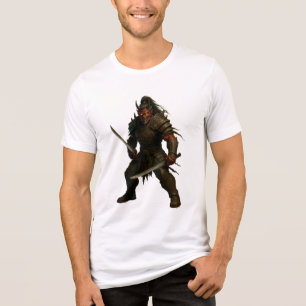 T-shirt En Tri-matière Guerrier Samouraï Démoniaque